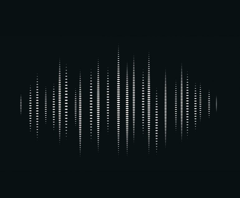 Sound wave or voice wave