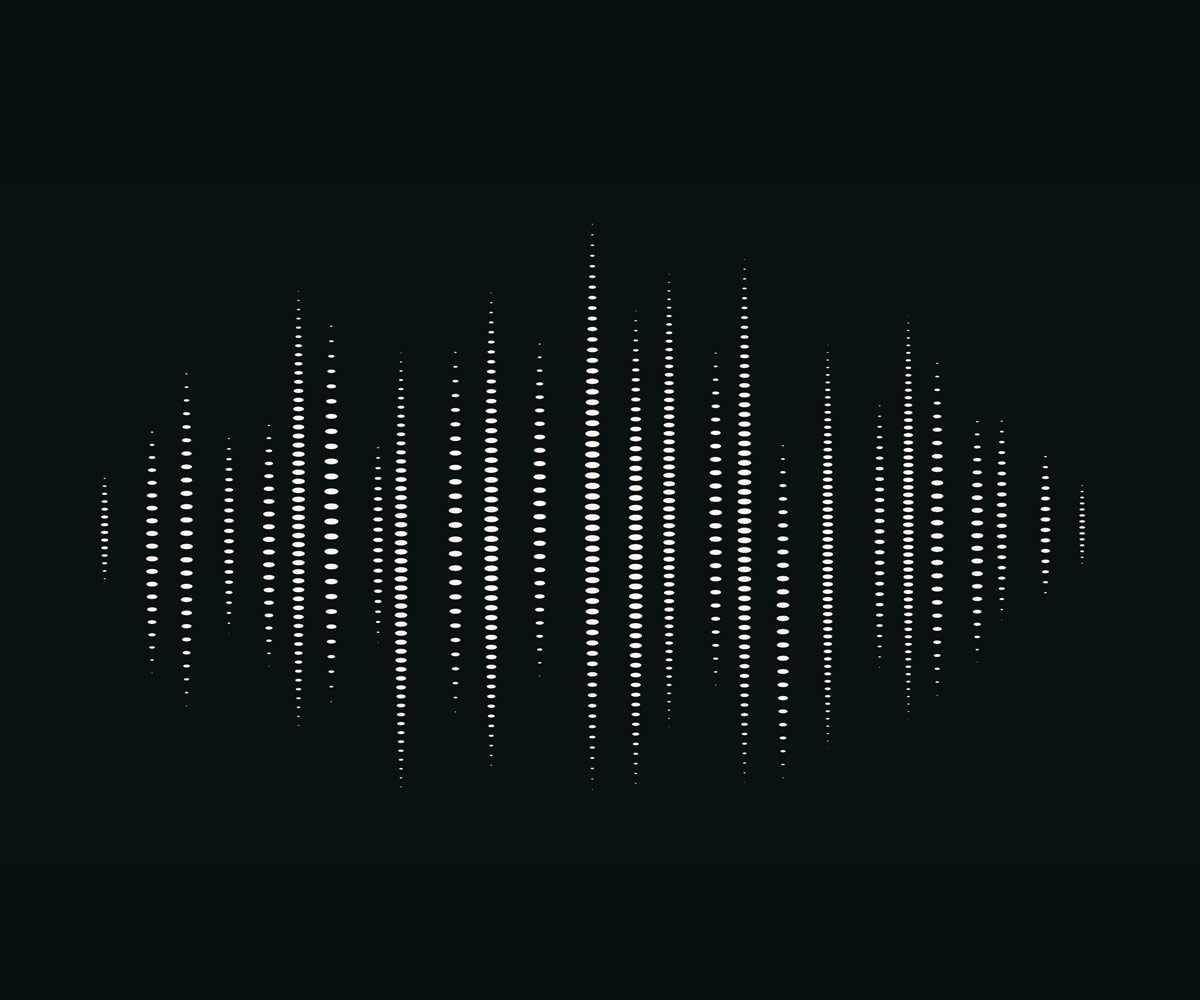 Sound wave or voice wave